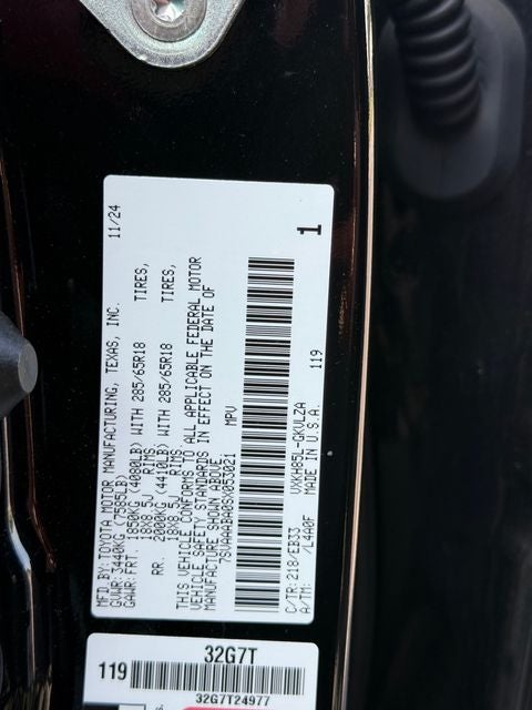 2025 Toyota Sequoia TRD Pro