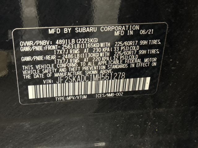 2021 Subaru Forester Base