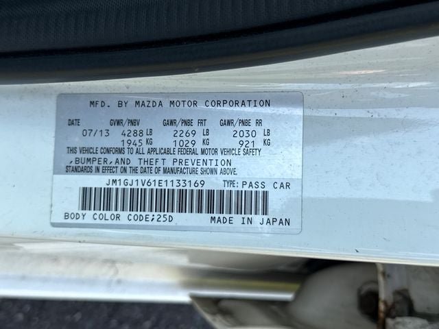 2014 Mazda Mazda6 i Touring
