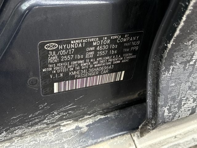 2017 Hyundai Sonata Hybrid Limited