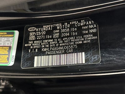2021 Hyundai Elantra Limited