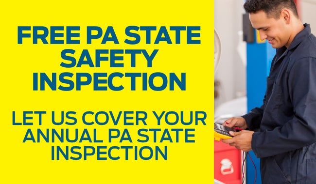 COMPLIMENTARY PA STATE INSPECTION