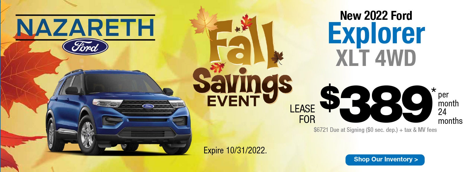 2022 Ford Explorer XLT 4WD | Nazareth Ford Specials Nazareth, PA